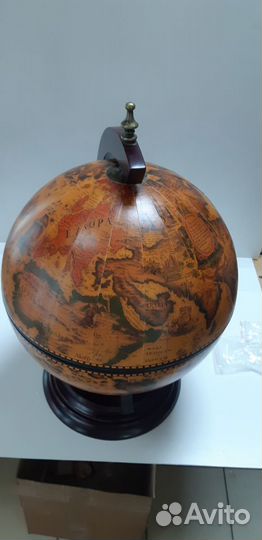 Настольный глобус бар, шахматы