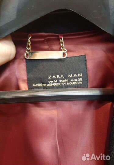 Пальто мужское zara man