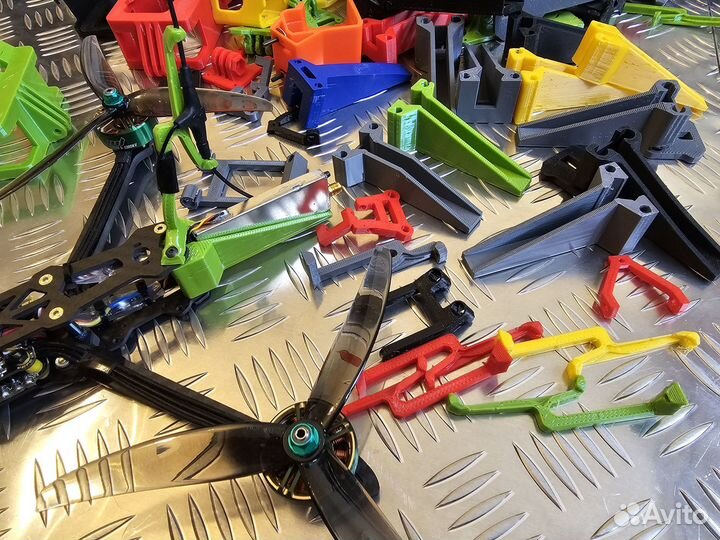 3D печать FPV gopro моделирование квадрокоптер