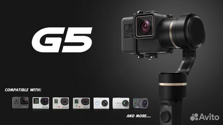 Стабилизатор для экшн камер Feiyu Tech G5