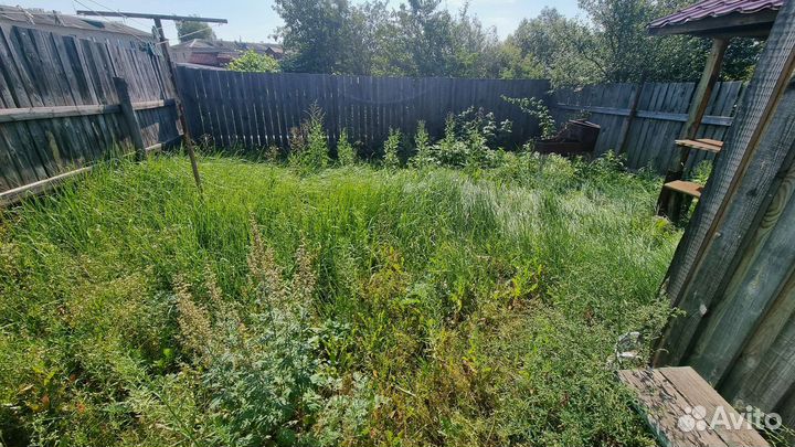 Покос травы триммером