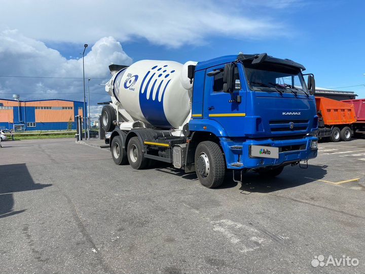 Автобетоносмеситель КамАЗ 58140W (ABS-10K), 2023