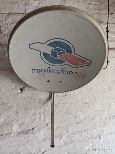 Тарелка триколор