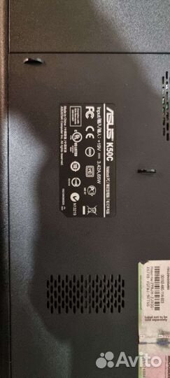 Ноутбук asus K50C