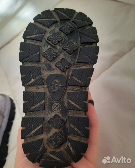 Самоги зимние для девочки 22