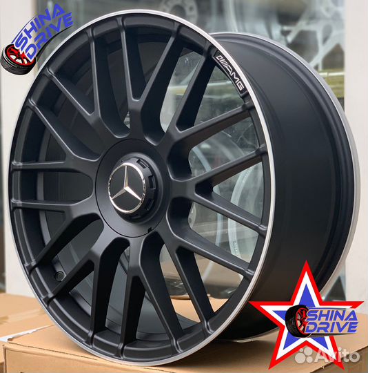 Диски Mercedes R18 5x112 Black Matt Lip