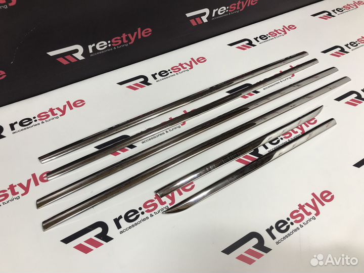 Отсечки окон Toyota Land Cruiser 200 Прямые