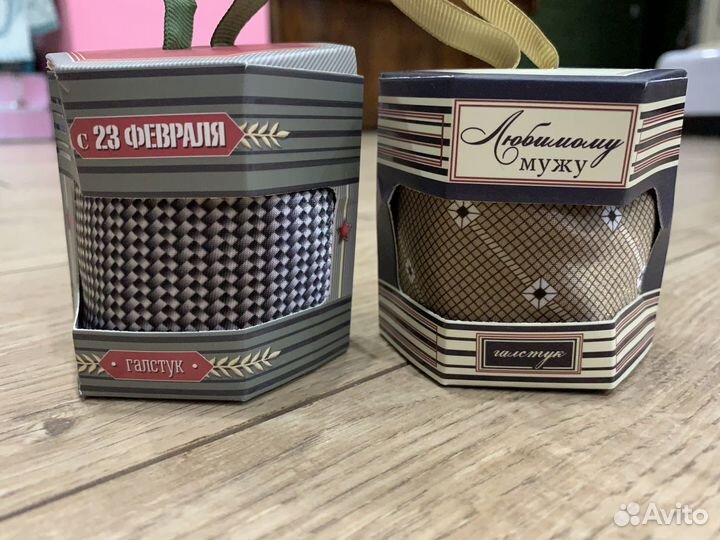 Галстук в подарочной упаковке, подарок