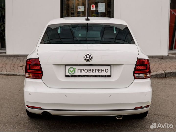 Volkswagen Polo 1.6 МТ, 2019, 96 145 км