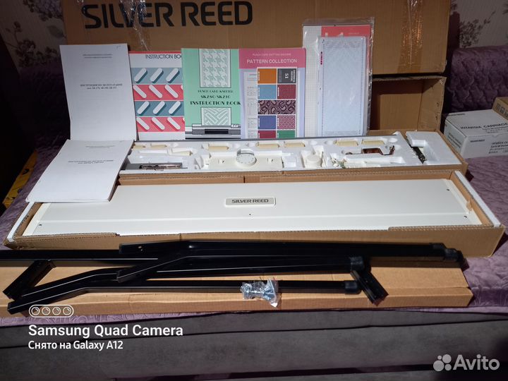 Двухфонтурная вязальная маш.Silver reed sk 280