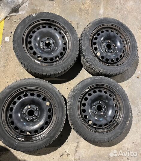 Диск штампованный R16 Фольксваген Пассат Б6