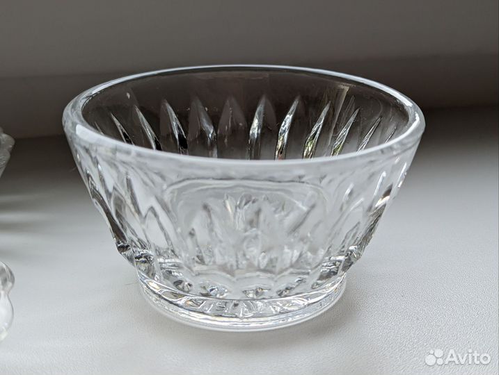 Хрустальные соусницы розетки для варенья