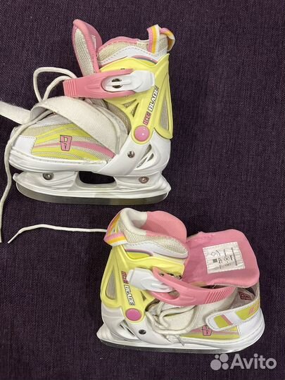Коньки детские раздвижные 26-29