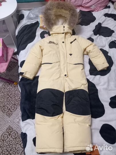 Зимний комбинезон для девочки размер 104