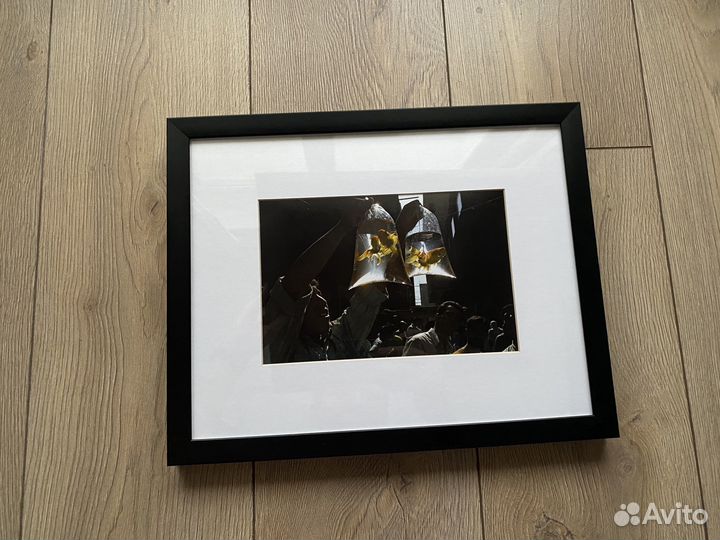 Фотография С.Максимишина в рамке