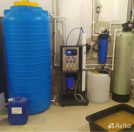 Бак из пластика прочный 300, 500, 750, 1000 литров