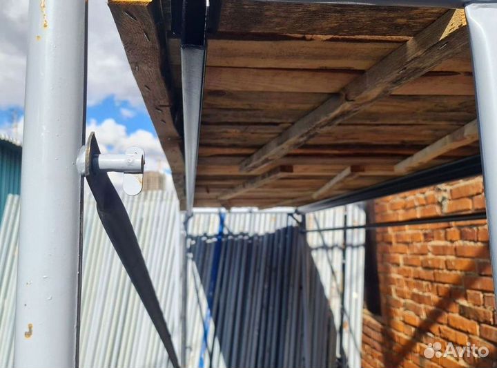 Леса строительные. 7 секций бу