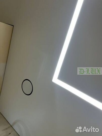 Установка натяжного потолка