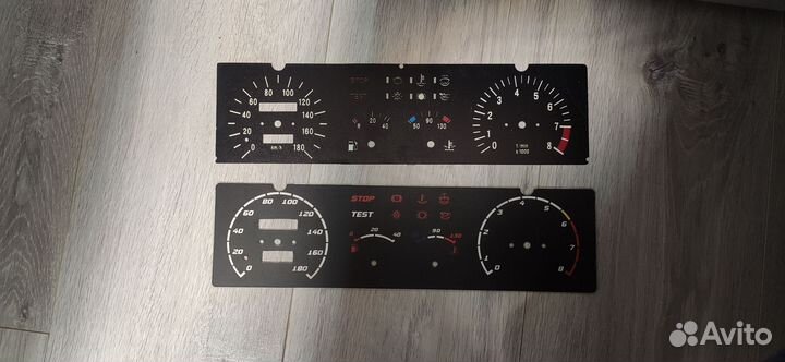 Накладка на щиток приборов ваз 2108
