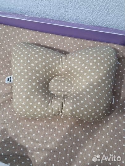 Подушка бабочка для новорожденных