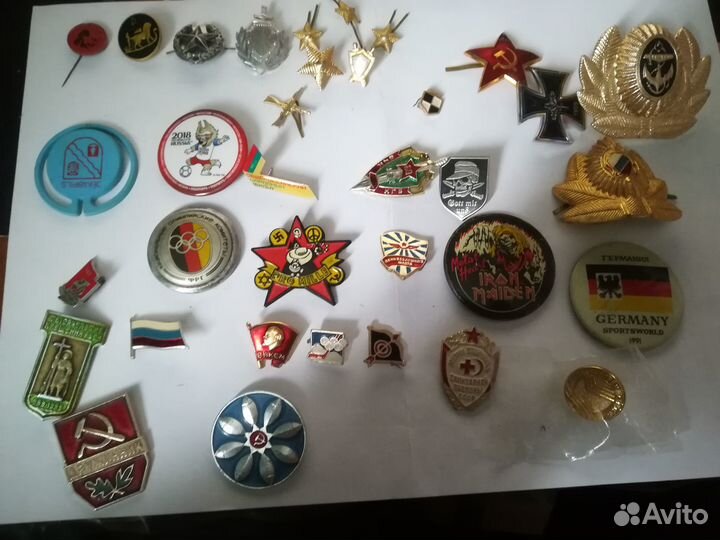 Коллекция значков