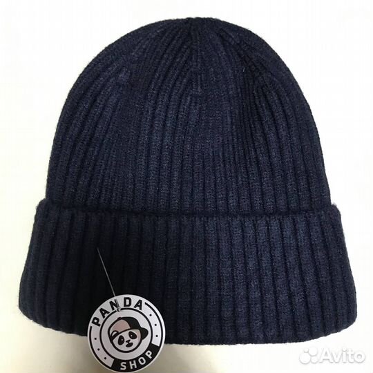 Шапка мужская теплая однотонная В наличии
