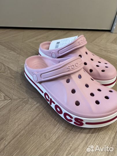 Кроксы розовые с биркой 37 37,5 38 crocs