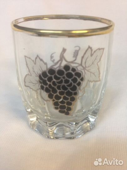 Фужер и рюмки стекло СССР
