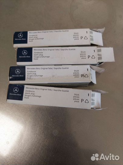 Свечи зажигания оригинальные 4 шт