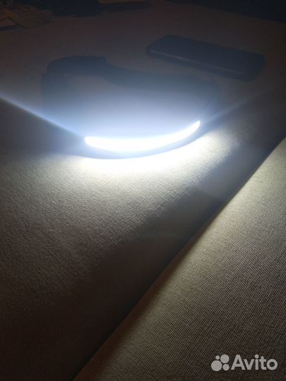 Фонарик налобный аккумуляторный светодиодный