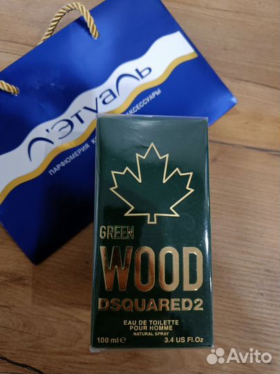 Новая туалетная вода Dsquared2 Green Wood (100мл)