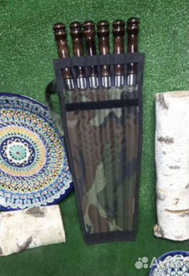 Hабор шампуров в чехле