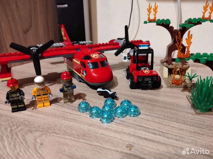 Lego city Пожарные, оригинал, разные наборы
