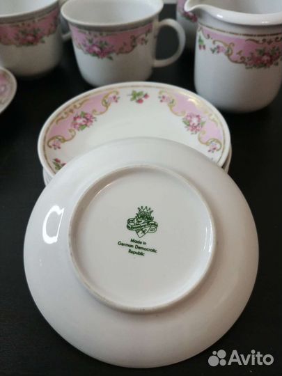 Сервиз чайный Jlmenau Ильменау гдр