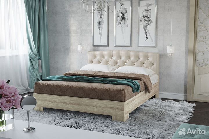 Кровать двухспальная Луара 2