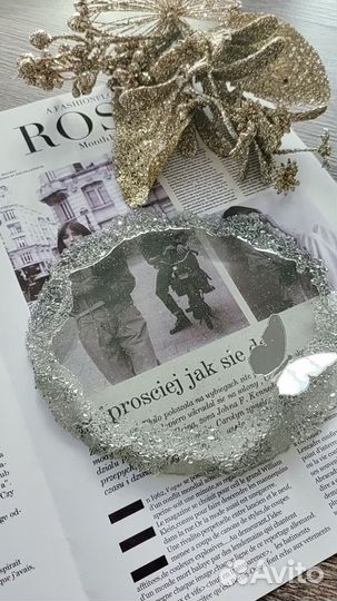 Подставки (подстаканники) из эпоксидной смолы