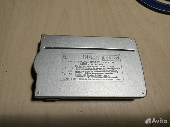 Тюнер korg ga 30