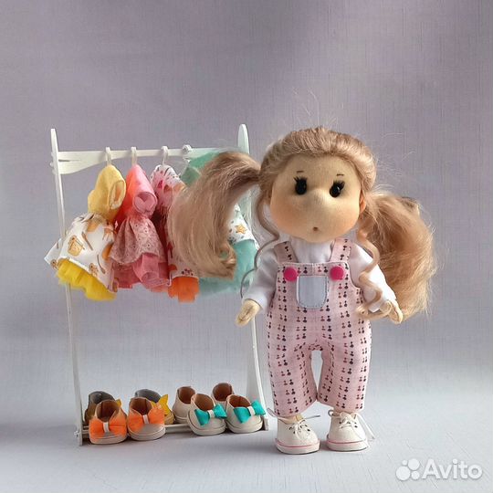 Текстильная кукла ручной работы