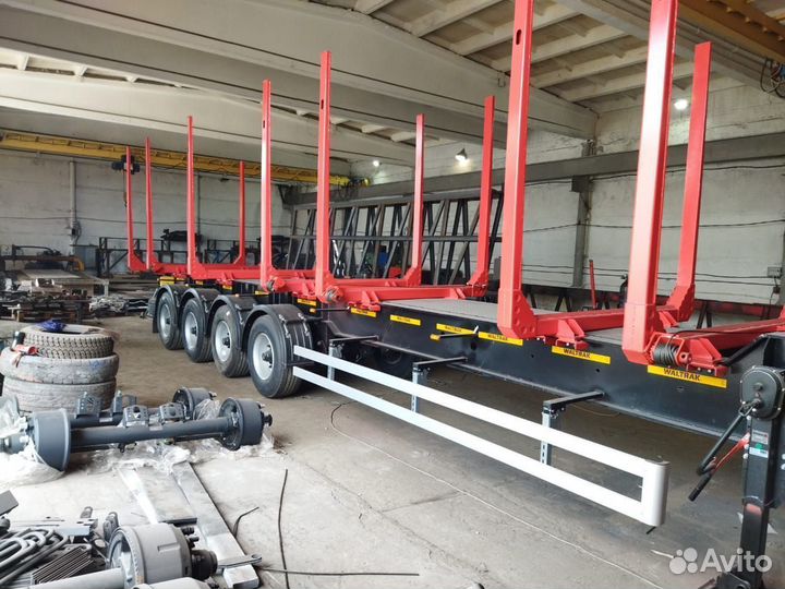 Полуприцеп лесовоз (сортиментовоз) Авиком 98714-01, 2023