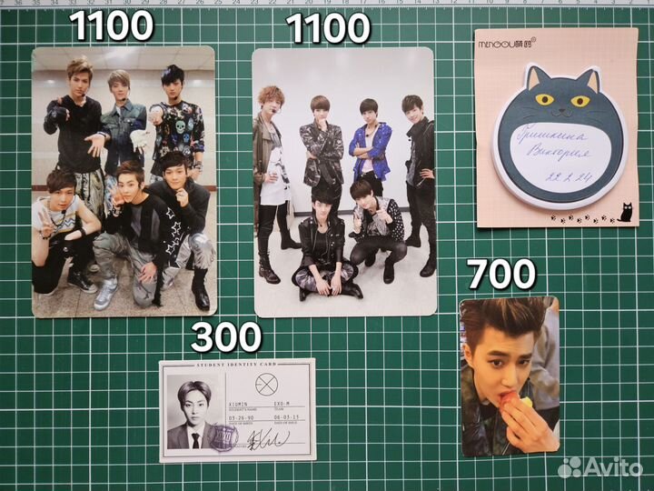 Официальная карта EXO EXO-K K-Pop