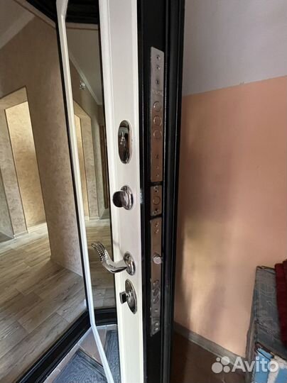 Дверь входная с зеркалом