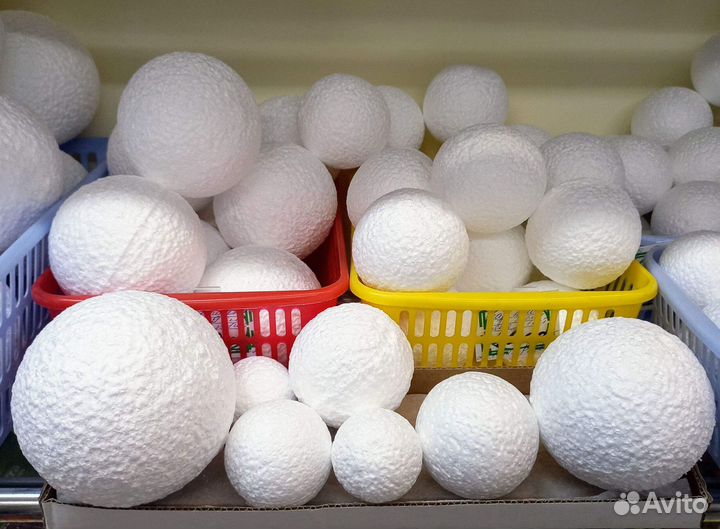 Шары из пенопласта 12 см