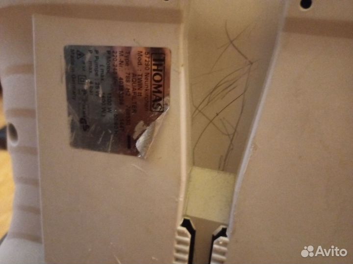 Моющий пылесос Tomas twin tt aquafiltr