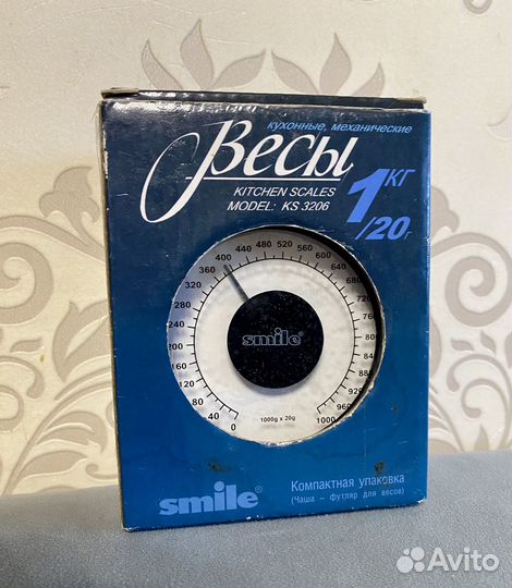 Весы кухонные механические