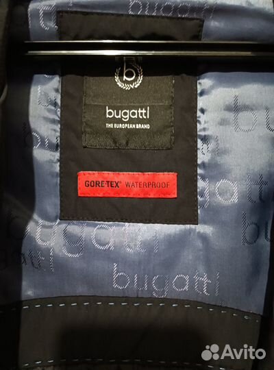 Мужской плащ тренч Bugatti