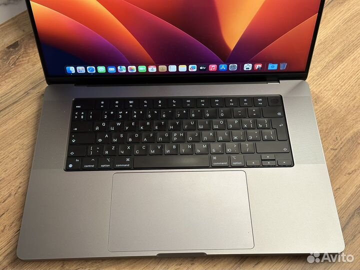 Macbook Pro 16 M1 Pro 16/512gb 94 цикла