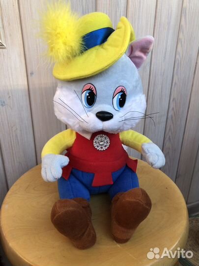 Мягкая игрушка Кот в сапогах