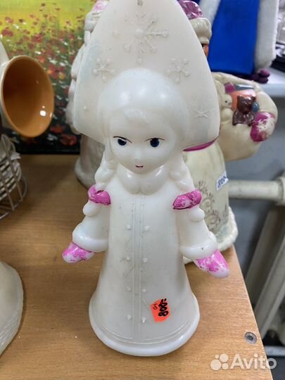 Снегурочка СССР пластик