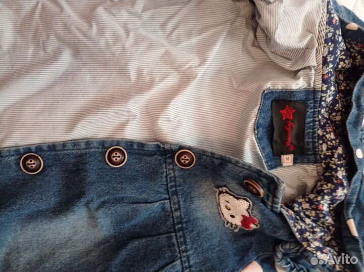Джинсовая куртка для девочки