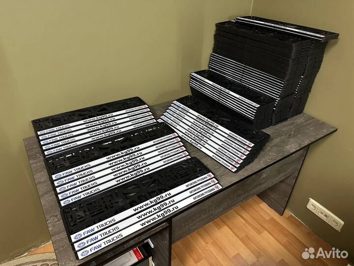 Рамка номера с подсветкой LED